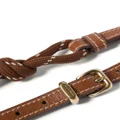 Miu Miu wrap-around leather bracelet - Brown