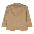 R13 notched-lapels single-breasted blazer - Neutrals