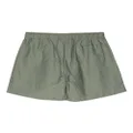 Sunspel pinstripe cotton-blend shorts - Green