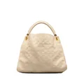 Louis Vuitton Pre-Owned 2011 Monogram Empreinte Artsy MM hobo bag - White