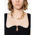 Swarovski Dextera pavé necklace - Gold