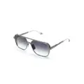 Dita Eyewear square-frame titanium sunglasses - Grey