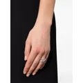 Swarovski Hyperbola zirconium-embellished ring - White