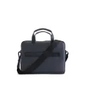 Santoni leather laptop bag - Blue