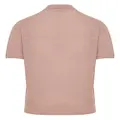 Corneliani textured-finish cotton polo shirt - Pink