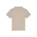 Fendi Kids logo-patch polo shirt - Neutrals