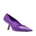 Schutz 85mm pointed-toe pumps - Purple