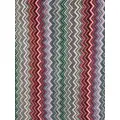 Missoni zigzag-woven scarf - Green