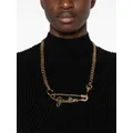 Jean Paul Gaultier Gaultier Safety Pin chain-link necklace - Gold
