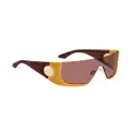 ETRO Etromacaron oversize-frame sunglasses - Brown