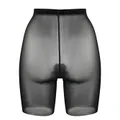 Wolford tulle-mesh sheer shorts - Black