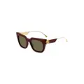 ETRO Bold Pegaso square-frame sunglasses - Red