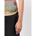 Vivienne Westwood Mini Bas Relief logo-charm bracelet - Silver