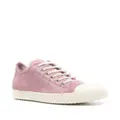 Rick Owens fur-texture sneakers - Pink