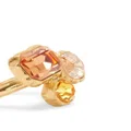Oscar de la Renta Classic crystal-embellished ring - Gold