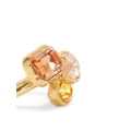 Oscar de la Renta Classic crystal-embellished ring - Gold