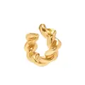 Oscar de la Renta Small Rope hoop earrings - Gold