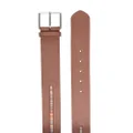 Paul Smith Artist-stripe leather belt - Brown