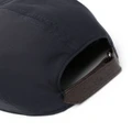 Canali stud-detail crepe hat - Blue