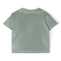 Tartine Et Chocolat patch-detail terry-cloth polo shirt - Green