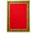 Versace I Love Baroque beach towel - Red