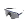 Oakley Sutro Lite Sweep shield-frame performance sunglasses - Blue