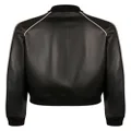 Bally leather bomber jacket - Black