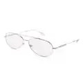 Burberry Eyewear pilot-frame sunglasses - Silver