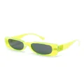 Versace Kids rectangle-frame sunglasses - Green