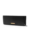 Rebecca Minkoff Soft leather wallet-on-chain - Black