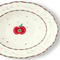 Bitossi Home Apple porcelain deep plate (23cm) - White