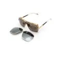 Dita Eyewear Epiluxury 5 pilot-frame sunglasses - Gold