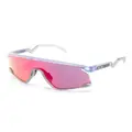 Oakley BXTR OO9280 shield-frame sunglasses - Purple