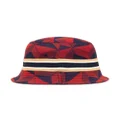 Lacoste logo-embroidered patterned-jacquard bucket hat