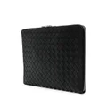 Bottega Veneta Intrecciato leather laptop bag - Black