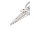 Rick Owens star-plaque earring - Silver