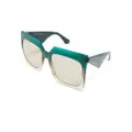 ETRO oversize square-frame sunglasses - Green