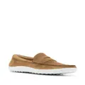 Tod's penny slot boat shoes - Brown