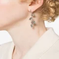 LOEWE logo-lettering earrings - Silver
