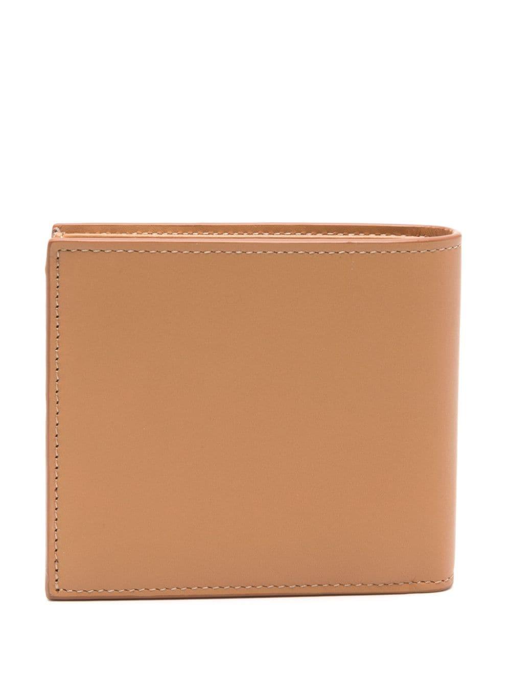 LOEWE Anagram-debossed leather wallet - Brown