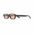 Retrosuperfuture square-frame logo-detail sunglasses - Black