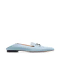 Bally Ellah leather loafers - Blue