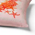 Versace sea-print square cushion - Pink