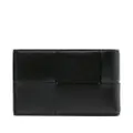 Bottega Veneta Cassette bi-fold leather wallet - Black