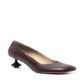 LOEWE Toy 45mm leather pumps - Red