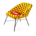 Seletti polka-dot padded chair - Yellow