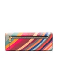 Paul Smith rainbow-motif leather wallet - Pink