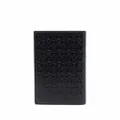 Saint Laurent monogram-pattern wallet - Black