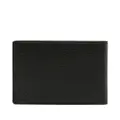 Canali logo-stamp bi-fold wallet - Black