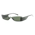 Prada Eyewear Runway rectangle-frame sunglasses - Green
